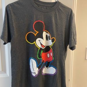 Mickey Mouse medium charcoal gray t-shirt